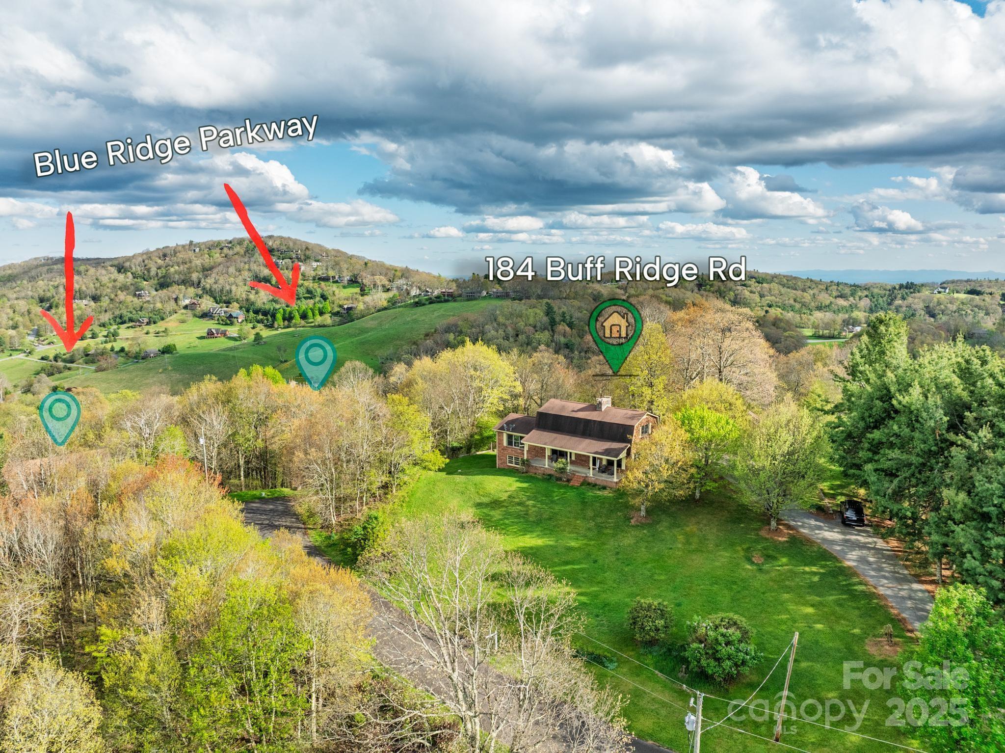184 Buff Ridge Road Boone, NC 28607 - Photo 30 of 42 a view of swimming pool from a lake view