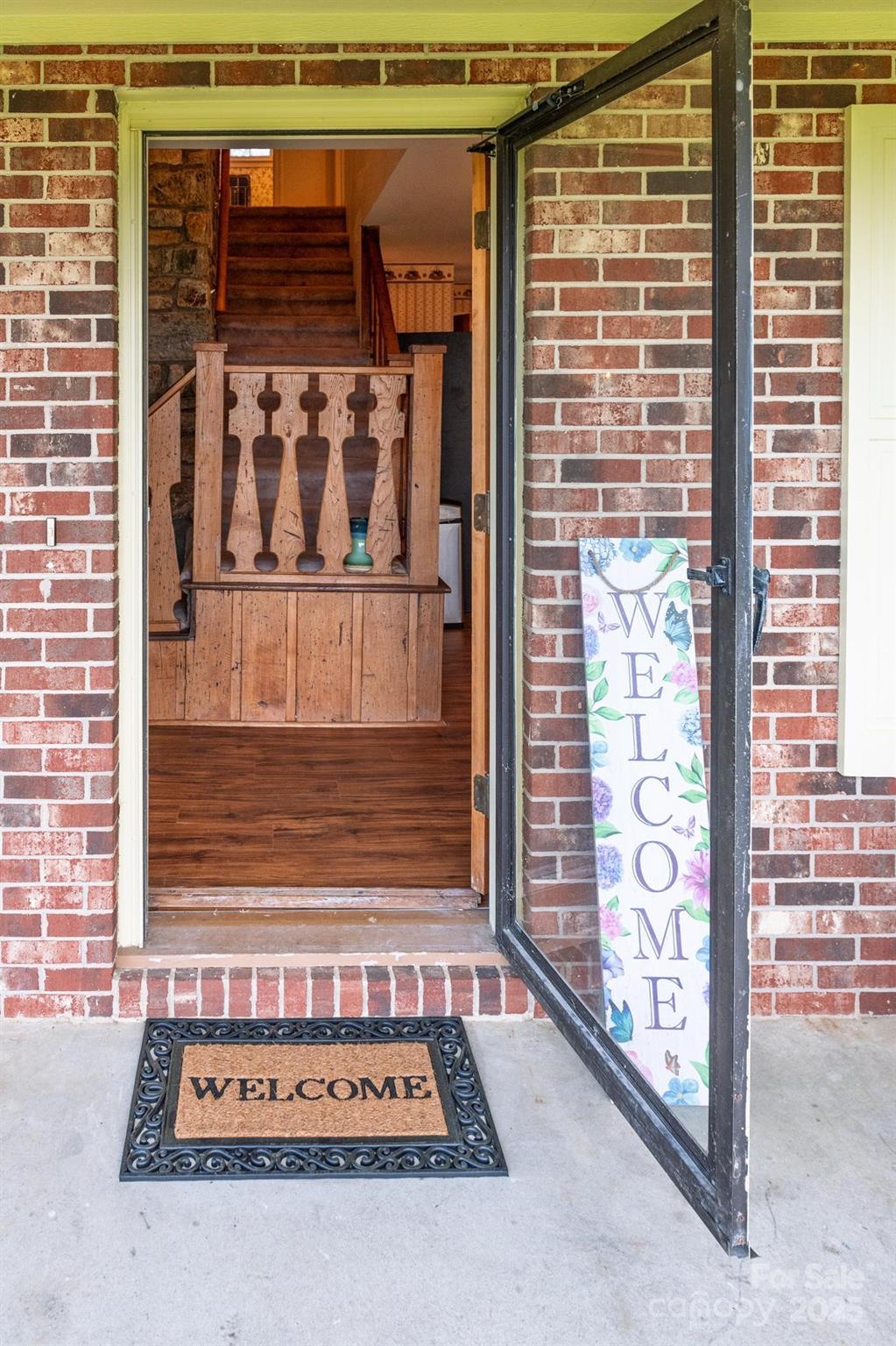 184 Buff Ridge Road Boone, NC 28607 - Photo 35 of 42 a view of a door with brick wall