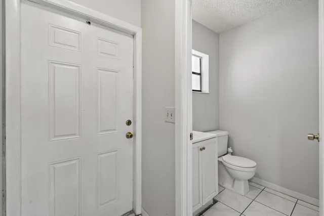 a bathroom with a toilet