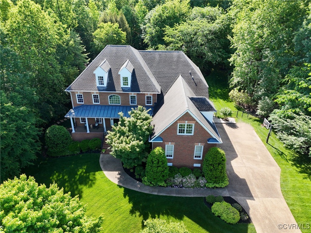 14149 Riverdowns S Drive Midlothian, VA 23113 - Photo 2 of 48 View from above of property featuring a forest