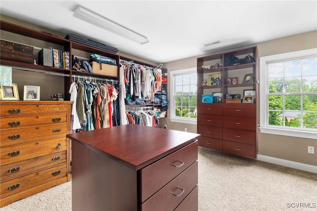 14149 Riverdowns S Drive Midlothian, VA 23113 - Photo 27 of 48 Walk in closet with light colored carpet