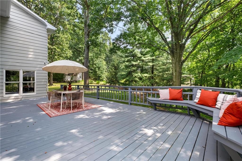 9550 Harding Road Pittsburgh, PA 15237 - Photo 35 of 44 a view of a chairs and tables in the backyard