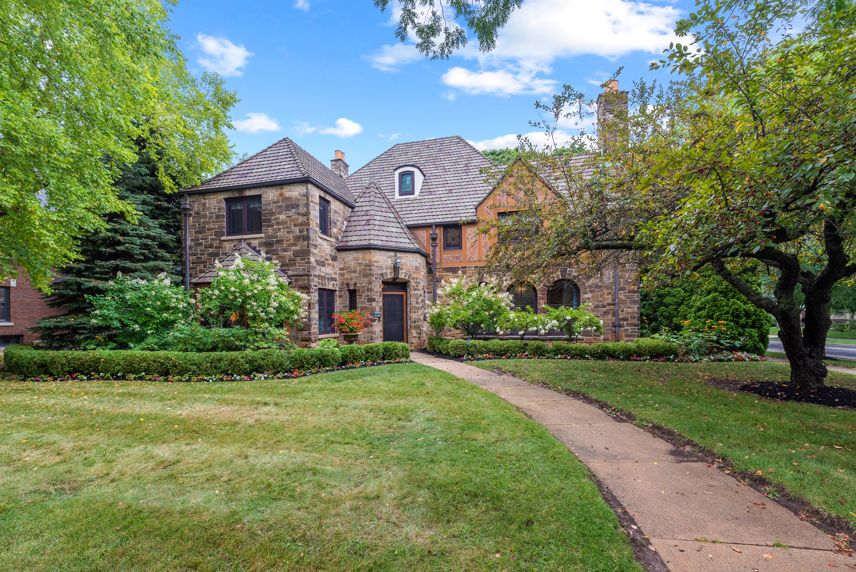 Stately Stone Home