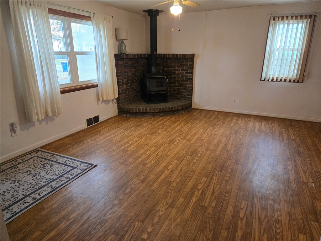 206 Haddon Road Greece, NY 14626 - Photo 6 of 18 Woodburning stove