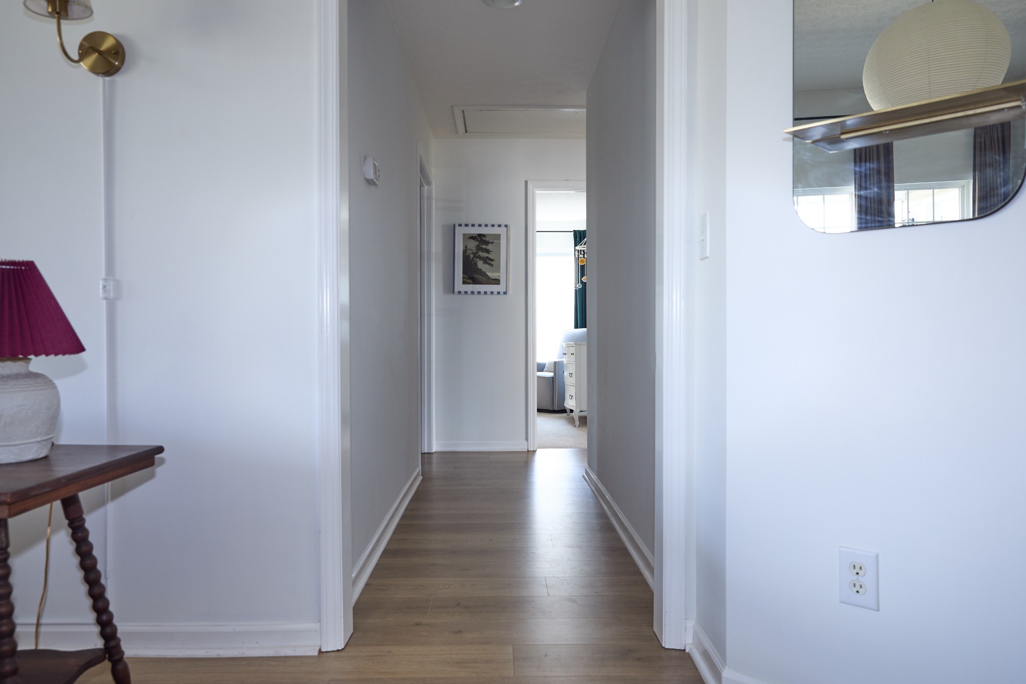 1910 Portview Drive Spring Hill, TN 37174 - Photo 17 of 50 a view of a hallway with wooden floor