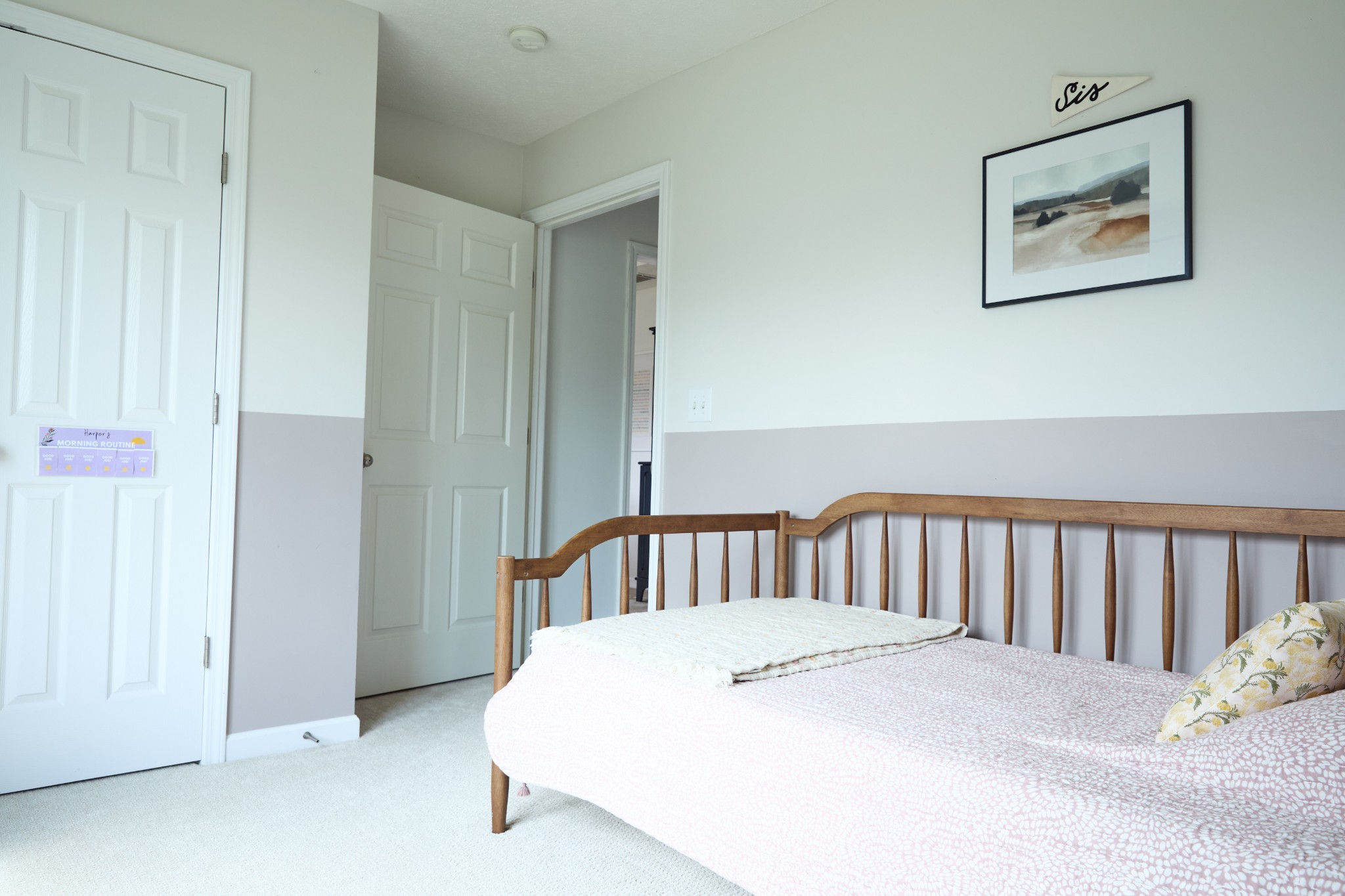 1910 Portview Drive Spring Hill, TN 37174 - Photo 27 of 50 a bedroom with a bed and a painting on the wall