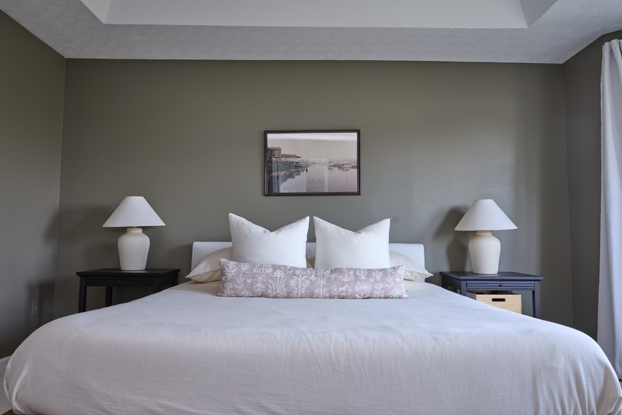 1910 Portview Drive Spring Hill, TN 37174 - Photo 29 of 50 a bedroom with a bed and a lamp