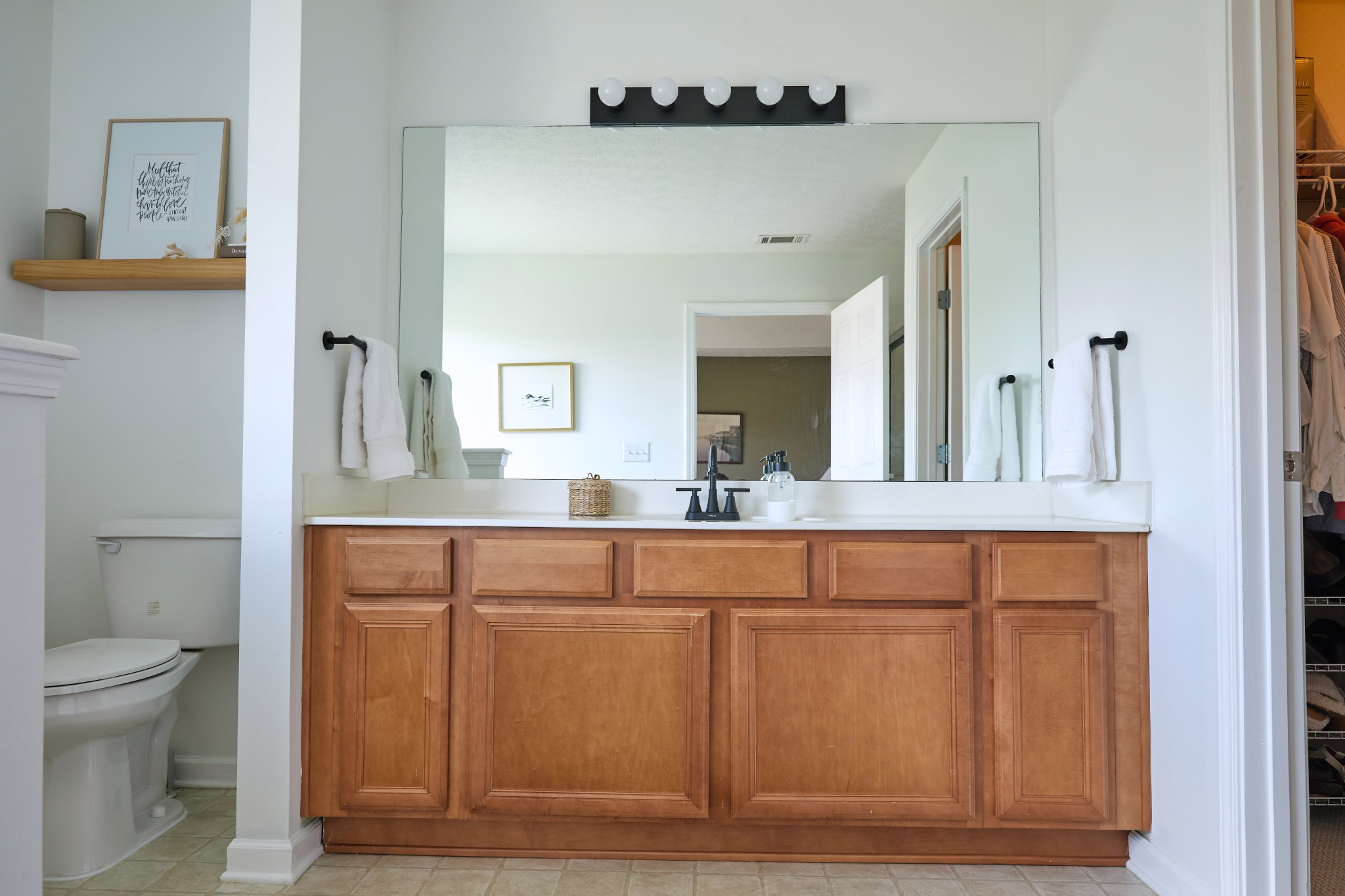1910 Portview Drive Spring Hill, TN 37174 - Photo 32 of 50 a spacious bathroom with a sink and a mirror