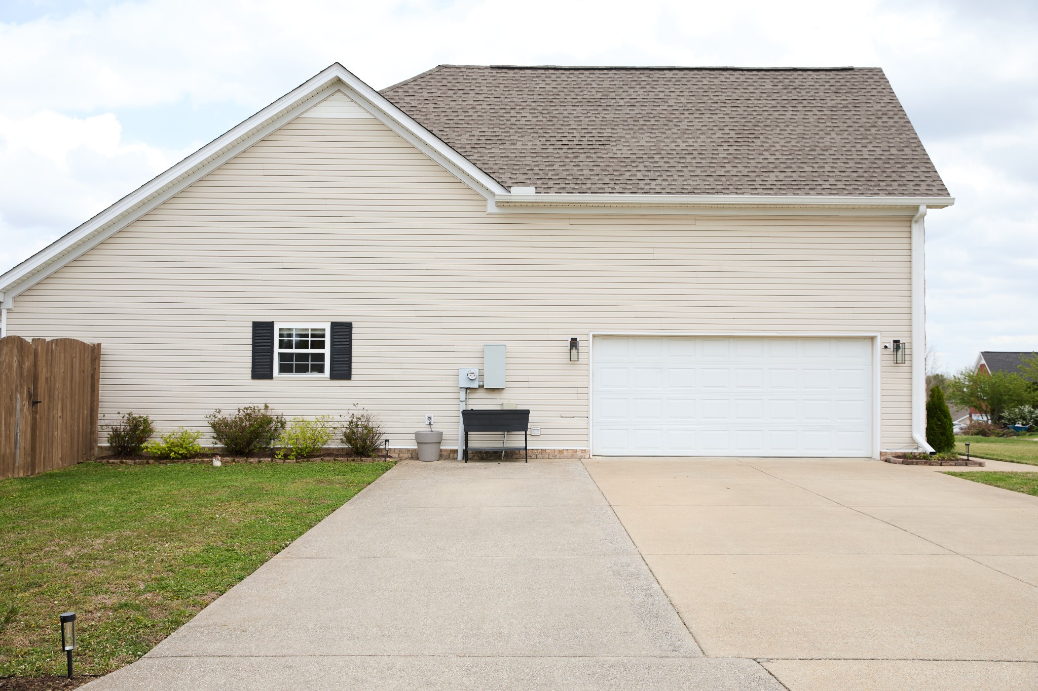 1910 Portview Drive Spring Hill, TN 37174 - Photo 45 of 50 a view of backyard of house along with wooden fence