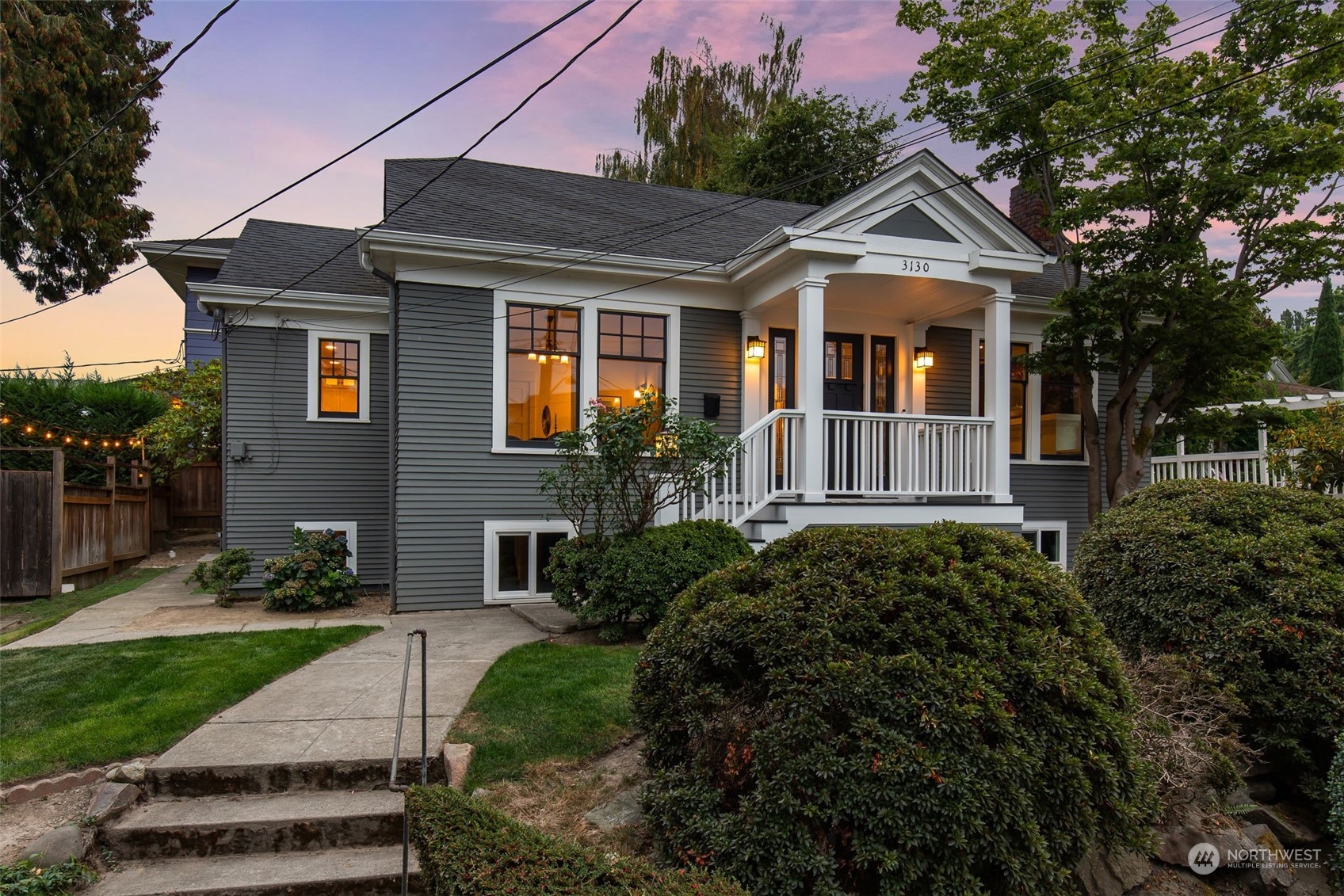 3130 Broadway East Seattle, WA 98102 - Photo 2 of 32 a front view of a house with garden