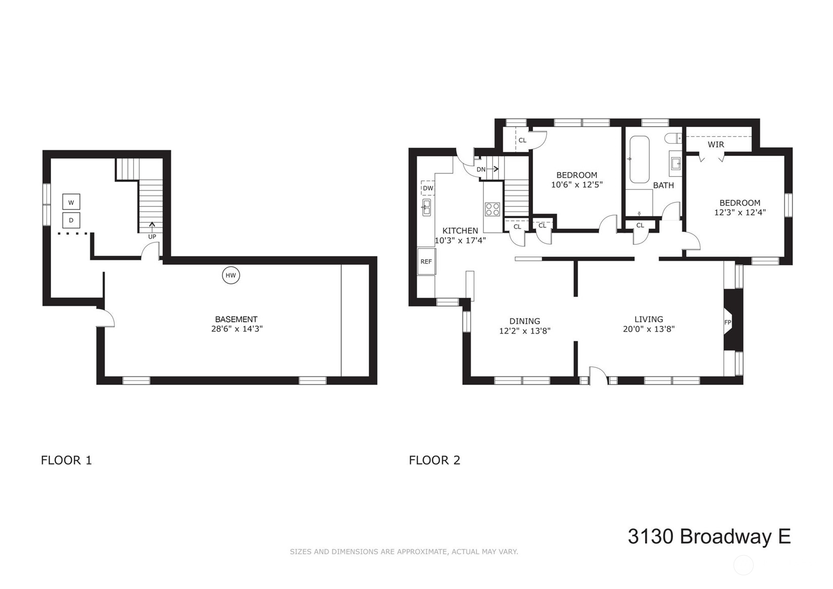 3130 Broadway East Seattle, WA 98102 - Photo 32 of 32 a picture of a floor plan
