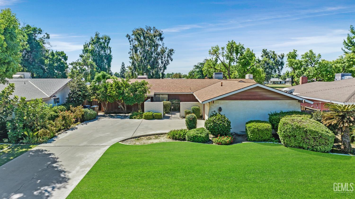 Undisclosed Address Bakersfield, CA 93309 - Photo 1 of 46 an aerial view of a house