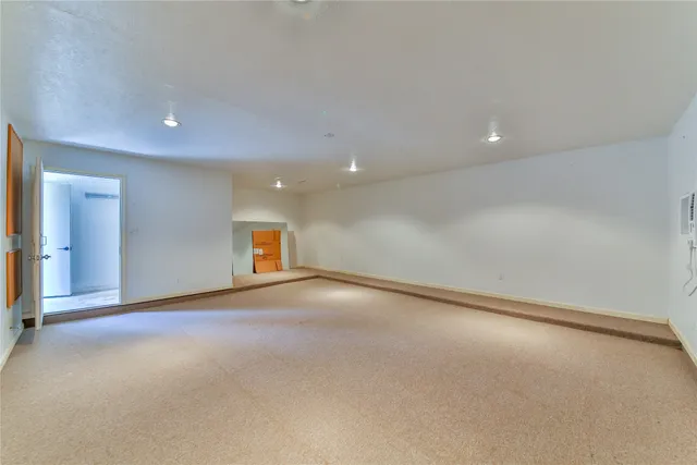 a view of empty room