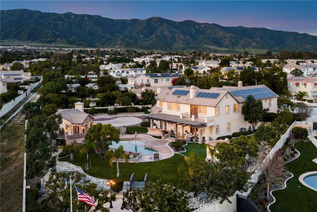 6364 Hidden Brook Place Rancho Cucamonga, CA 91739 - Photo 19 of 61 a view of a city with a lake