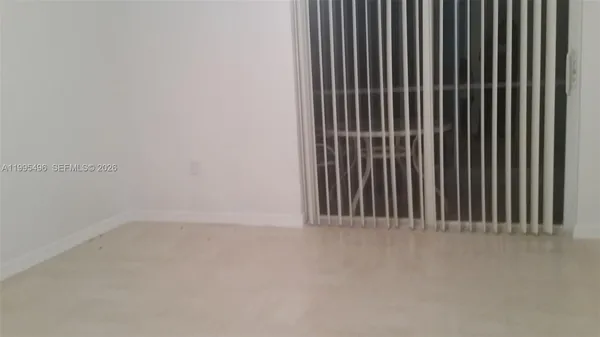 a view of a black and white wall