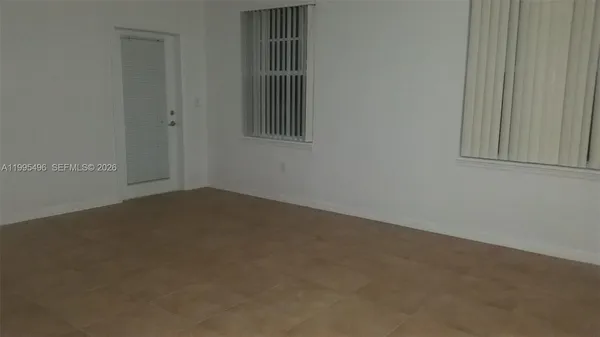 a view of empty room