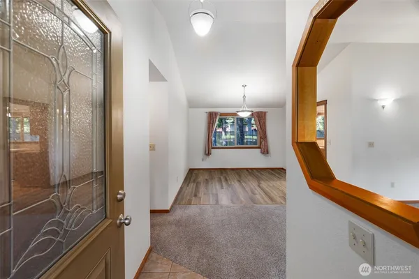 a view of an entryway