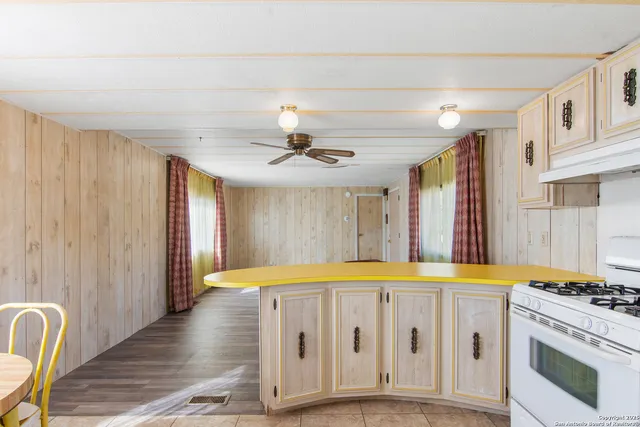 a very nice looking room with a large window