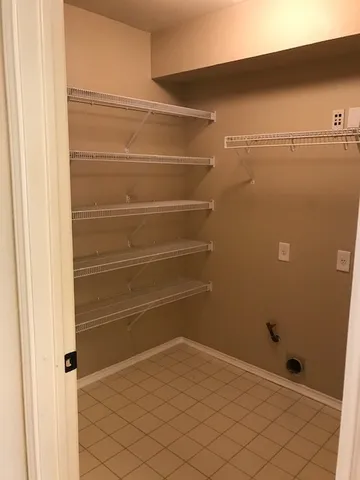a view of walk in closet