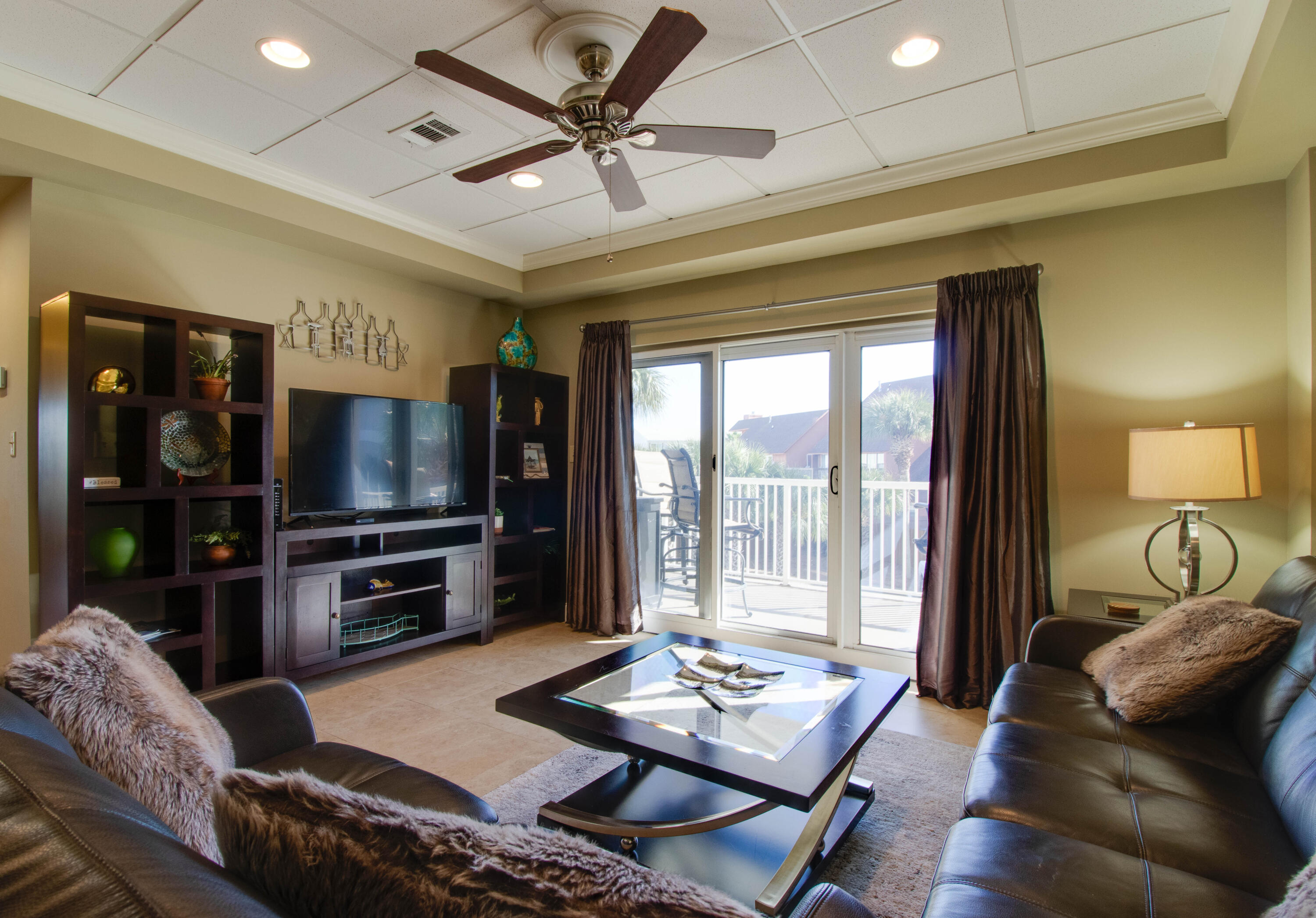195 Durango Road, Unit 2E Destin, FL 32541 - Photo 9 of 27 Living Room to Balcony