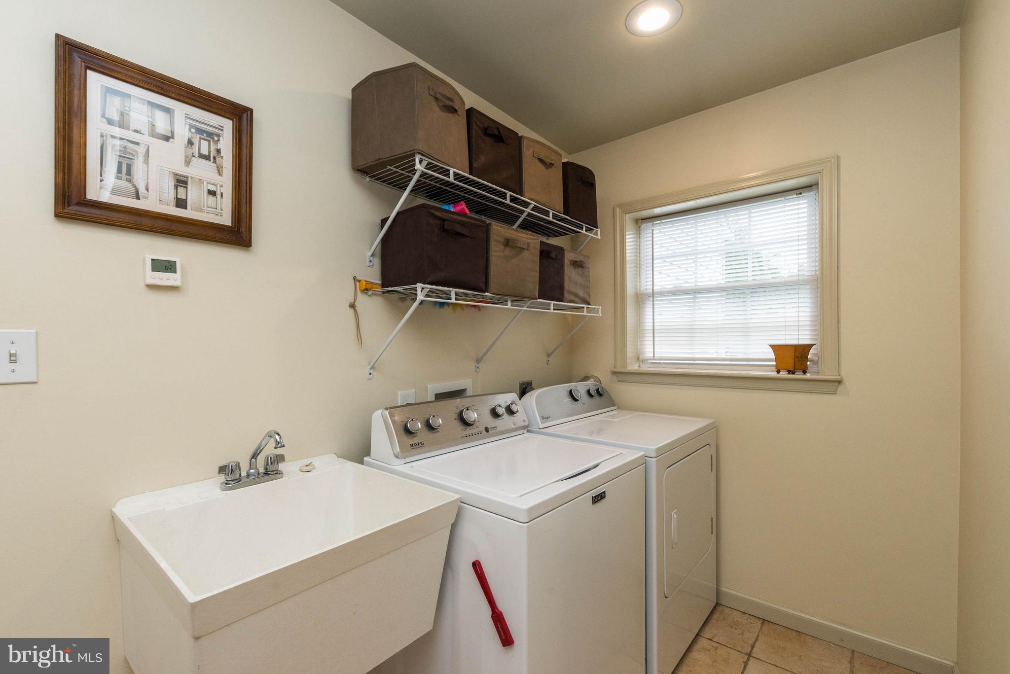 9507 Buckhorn Road Baltimore, MD 21234 - Photo 12 of 30 Main Level Laundry Room Next to 2 Car Garage Entry
