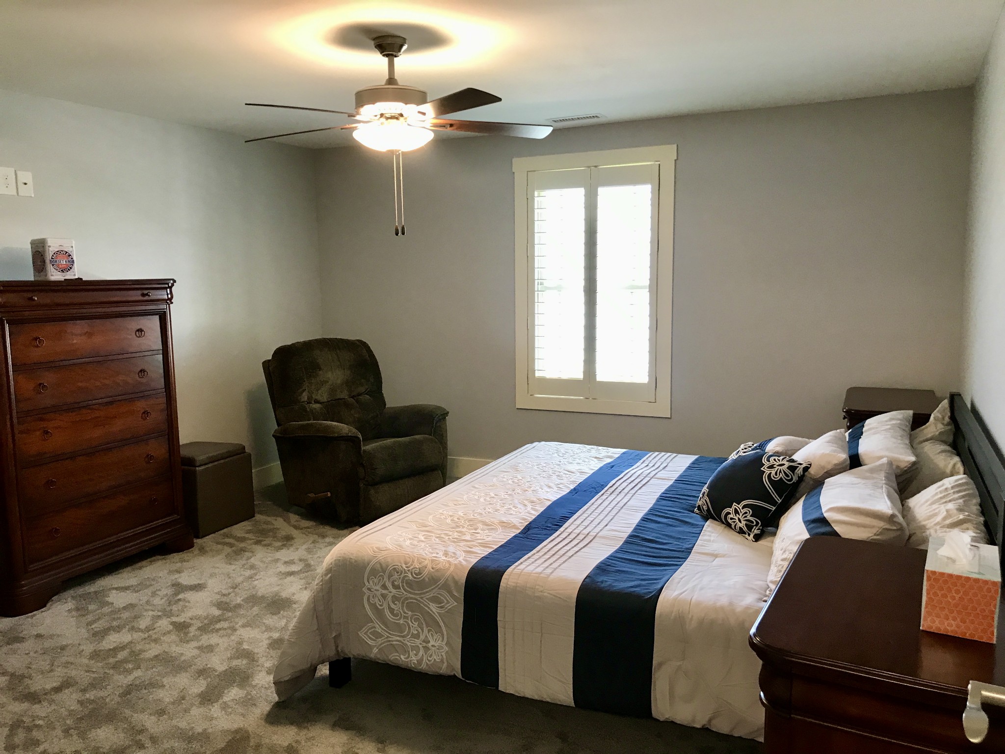 160 ANDERTON Drive Winchester, TN 37398 - Photo 17 of 35 a bedroom with a bed and wooden floor