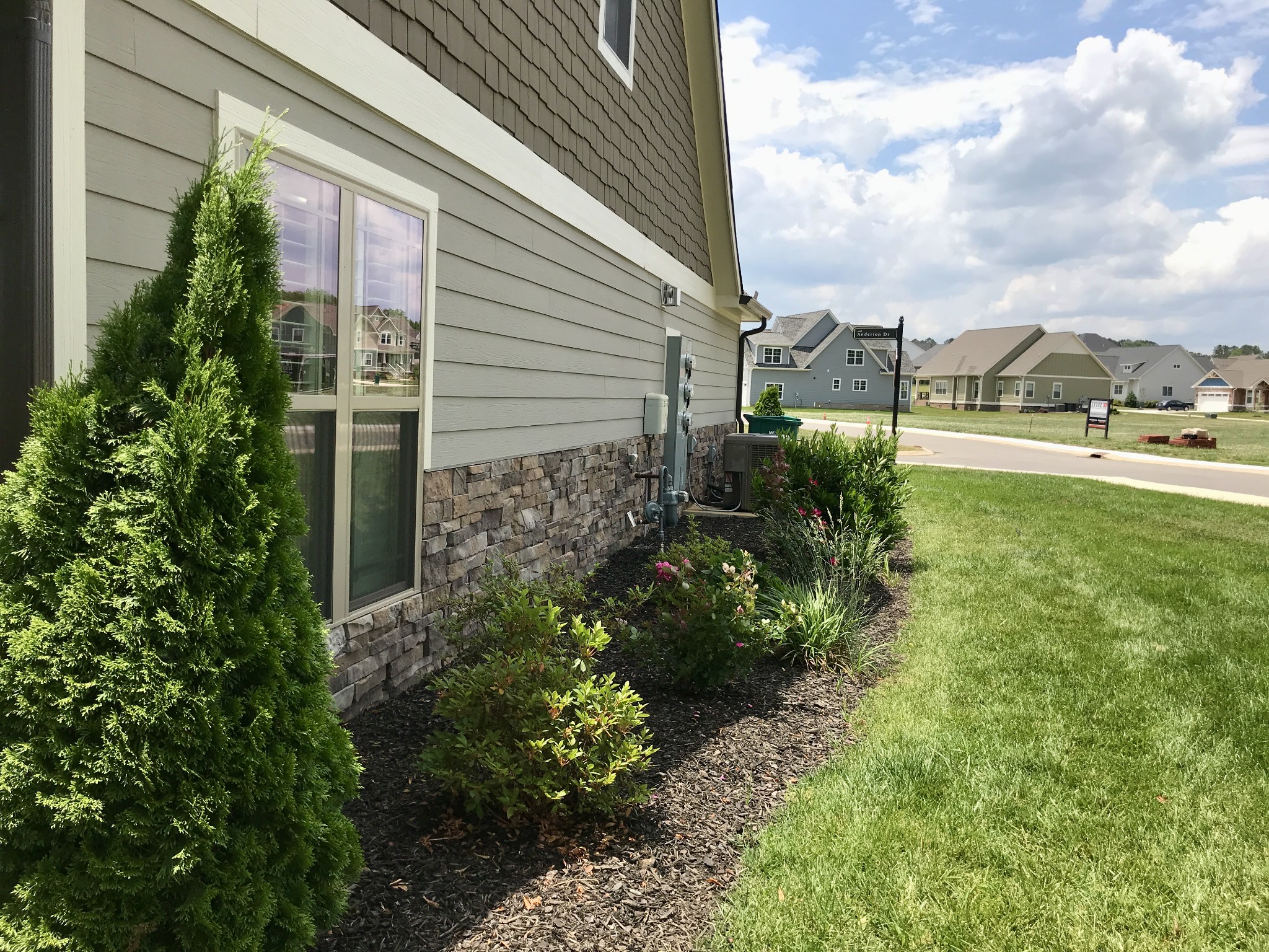 160 ANDERTON Drive Winchester, TN 37398 - Photo 27 of 35 a view of a backyard with plants