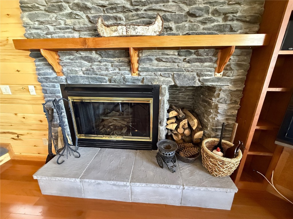 1387 High Creek Road Fairplay, CO 80440 - Photo 11 of 47 a room with fireplace