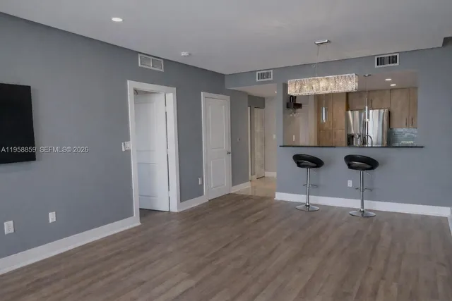 a view of balcony with city view