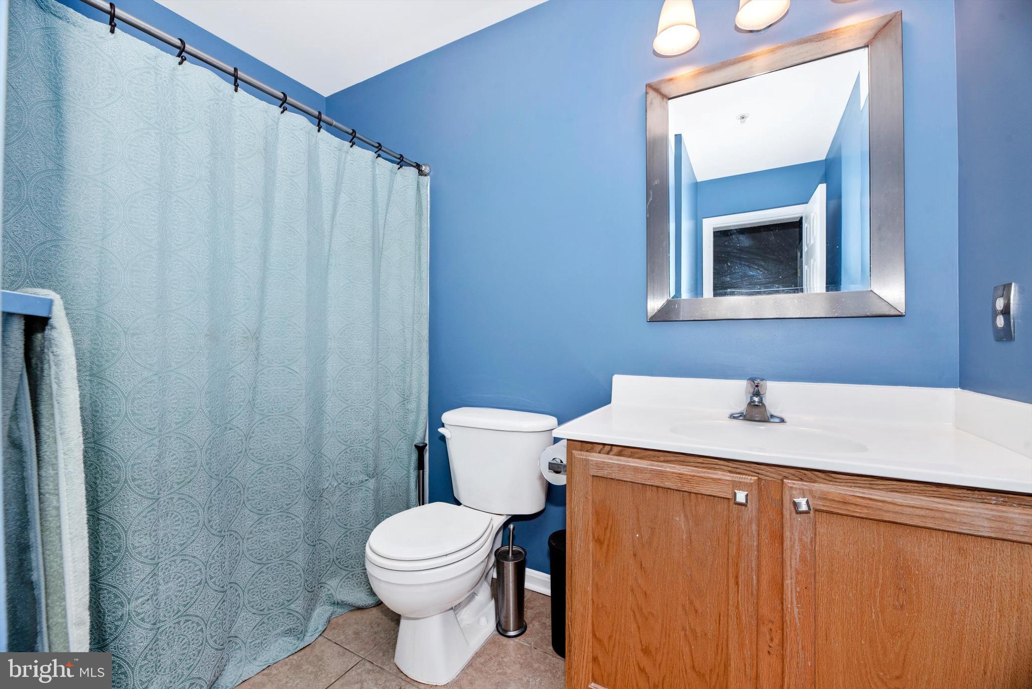 605 Tivoli Road Frederick, MD 21703 - Photo 23 of 35 a bathroom with a sink a toilet and mirror