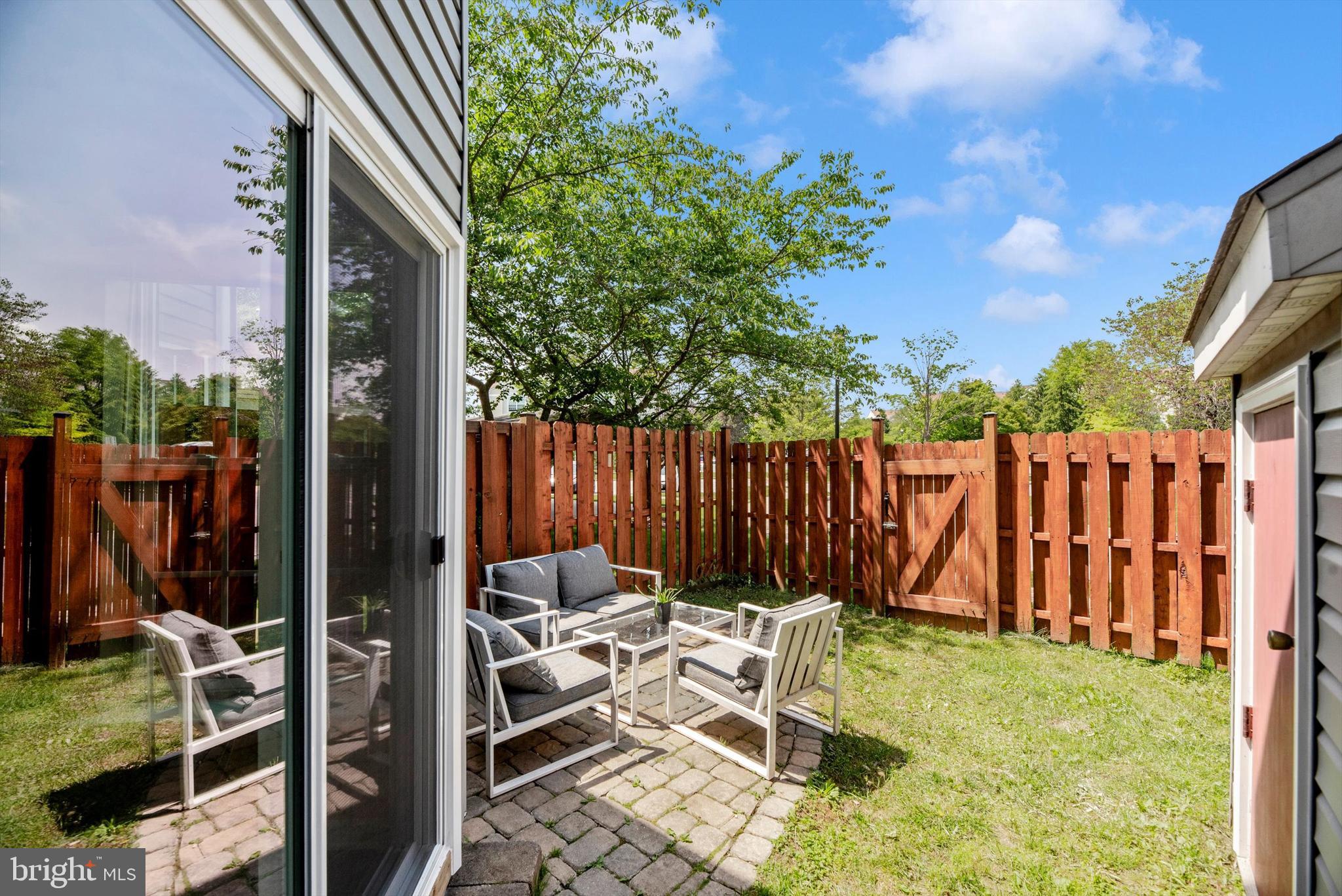 605 Tivoli Road Frederick, MD 21703 - Photo 27 of 35 a view of outdoor space with seating area and trees