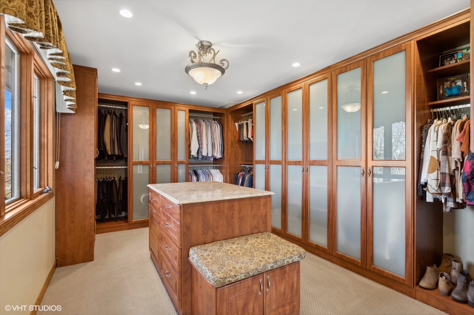 321 Ridge Lane Lake In The Hills, IL 60156 - Photo 22 of 46 a kitchen with stainless steel appliances granite countertop a refrigerator and a stove top oven