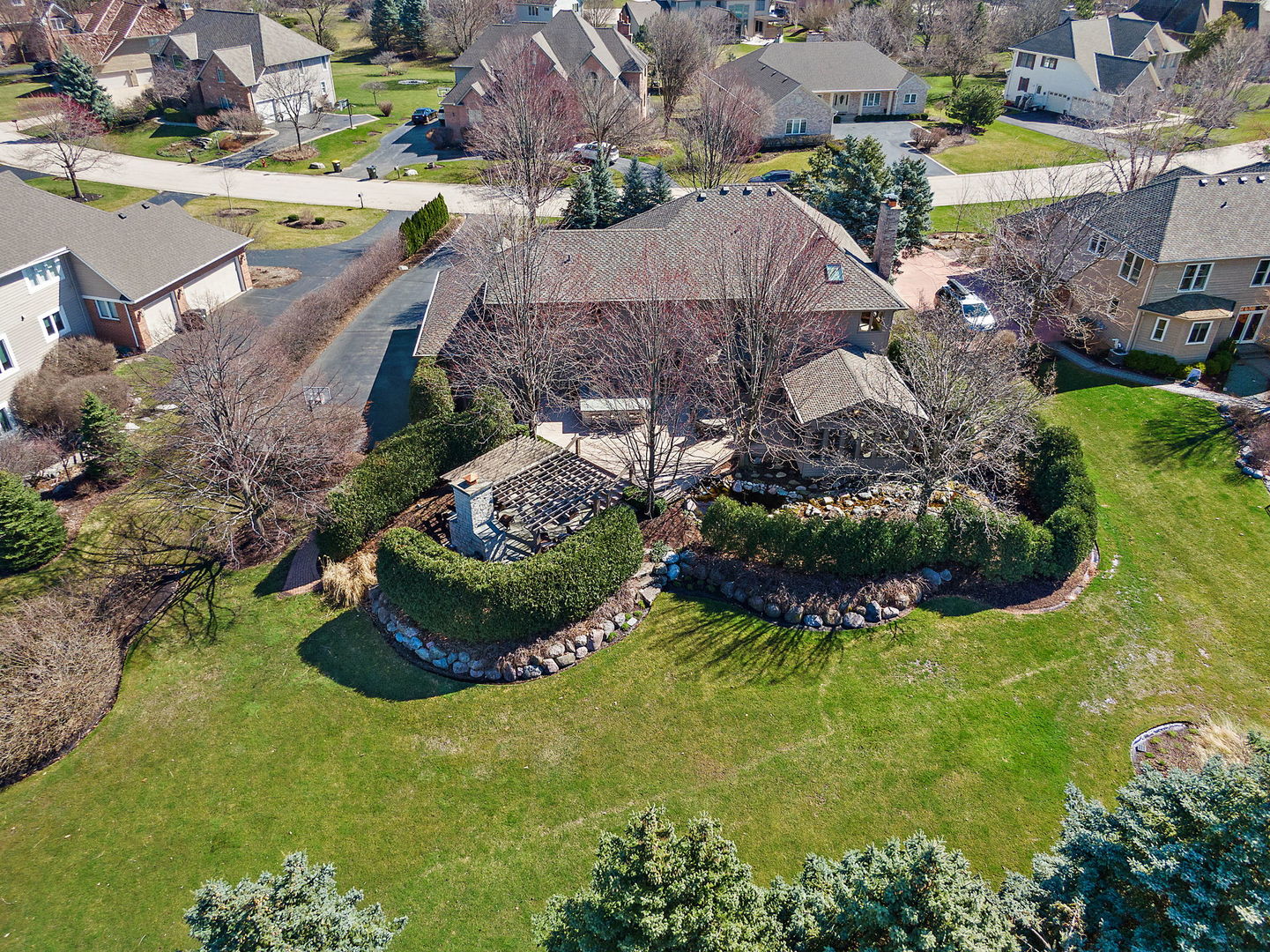 321 Ridge Lane Lake In The Hills, IL 60156 - Photo 3 of 46 a view of a garden with plants