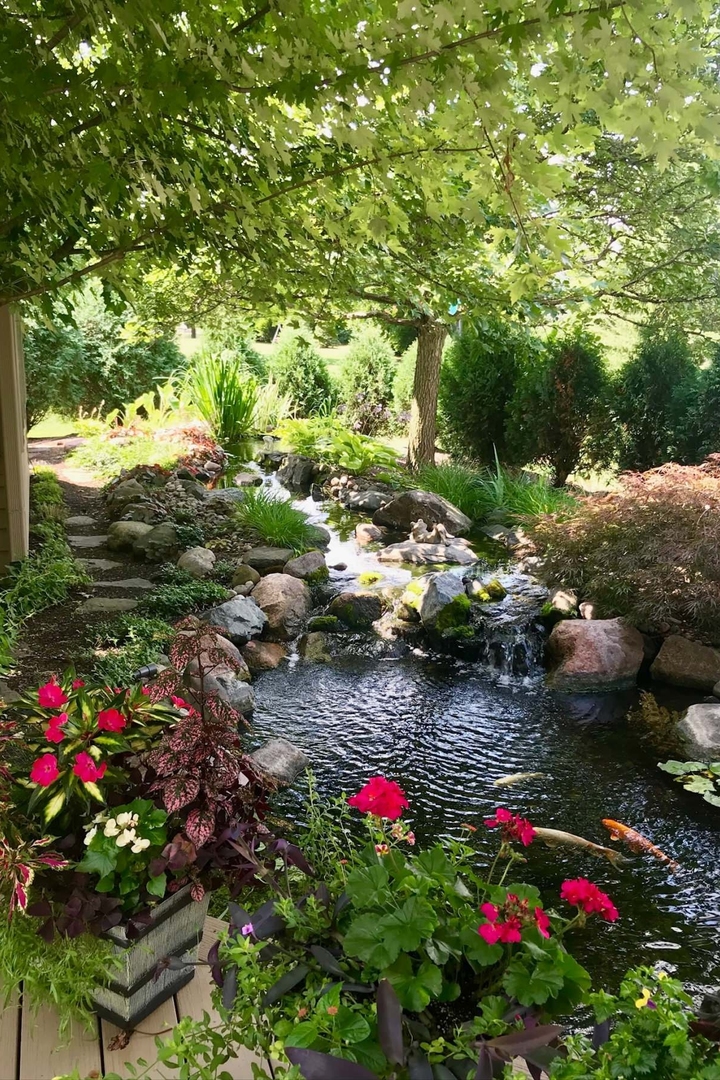 321 Ridge Lane Lake In The Hills, IL 60156 - Photo 36 of 46 a view of a flower in a yard