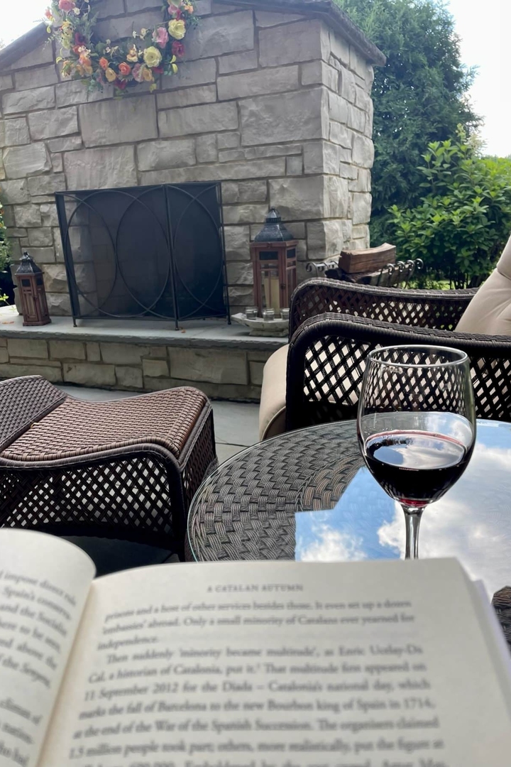 321 Ridge Lane Lake In The Hills, IL 60156 - Photo 37 of 46 a terrace of a house with outdoor seating