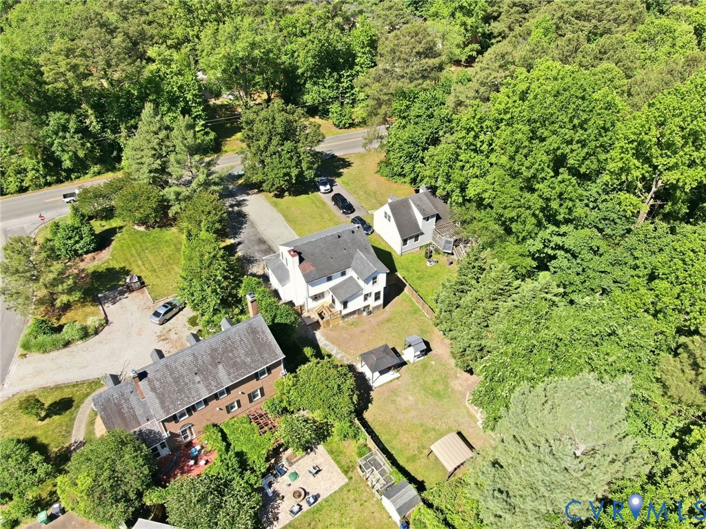 9110 Gayton Road Henrico, VA 23229 - Photo 50 of 54 an aerial view of a house with yard