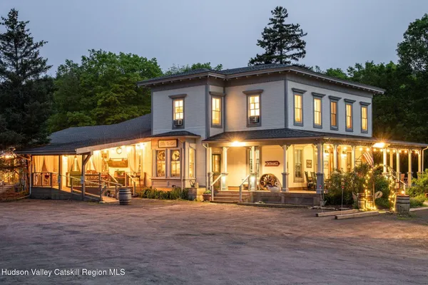 a view of large building