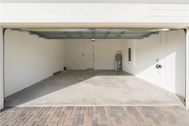 a view of a room with an empty space