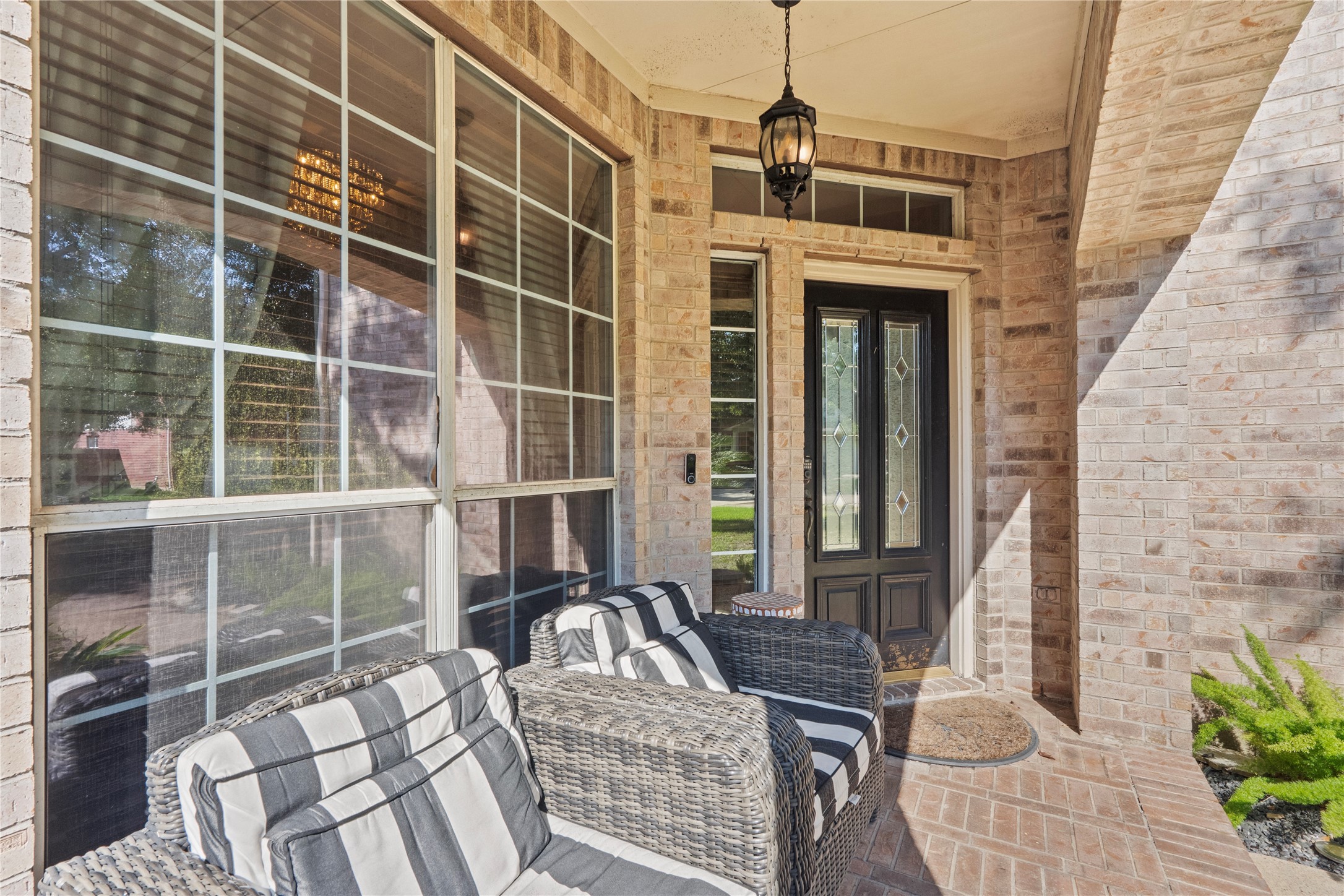 11514 Senna Ledge Court Houston, TX 77089 - Photo 2 of 48 a view of balcony with couch