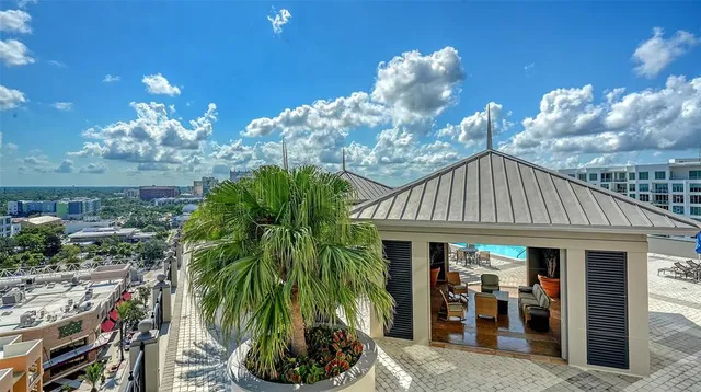 a front view of a multi story residential apartment building