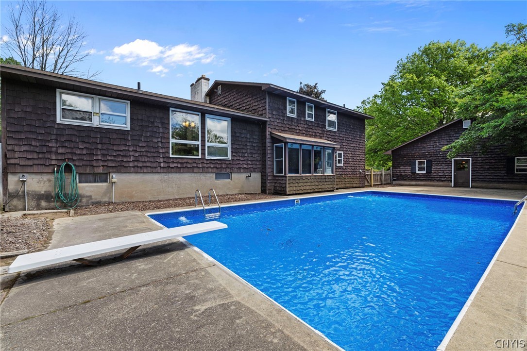 2170 Bitters Road Camillus, NY 13031 - Photo 42 of 47 In ground pool with a 4 year old liner