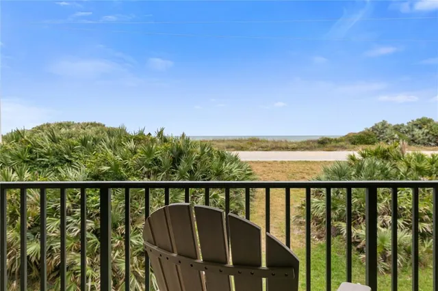 a view of balcony with outdoor space