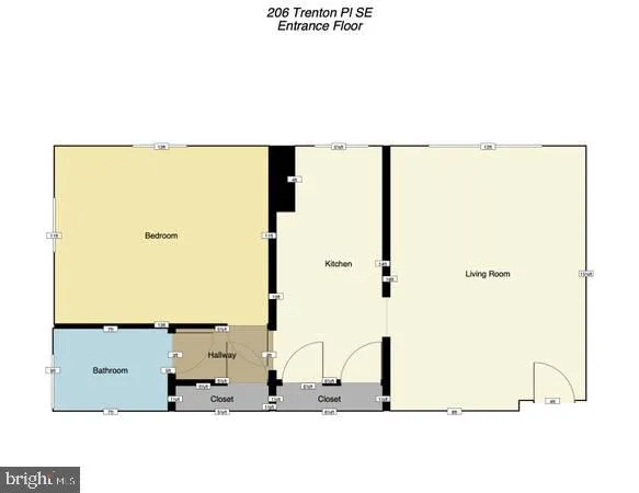 $999 | 206 Trenton Place Southeast, Unit 203, Washington, DC 20032