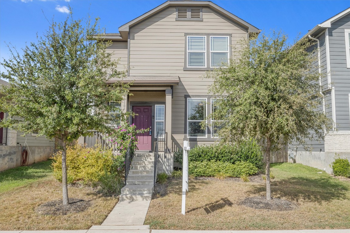 10104 Lampton Lane Austin, TX 78754 - Photo 1 of 1 a front view of a house with plants