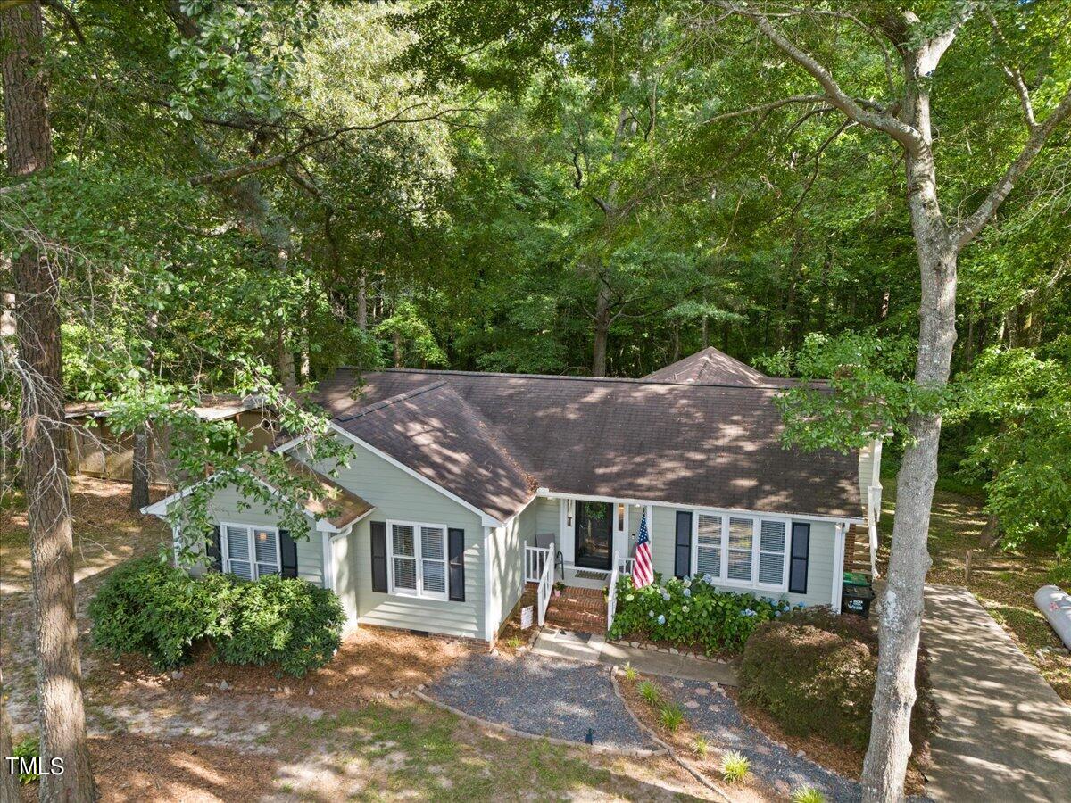 1408 Roy Averette Drive Raleigh, NC 27603 - Photo 4 of 31 front view of house with a yard