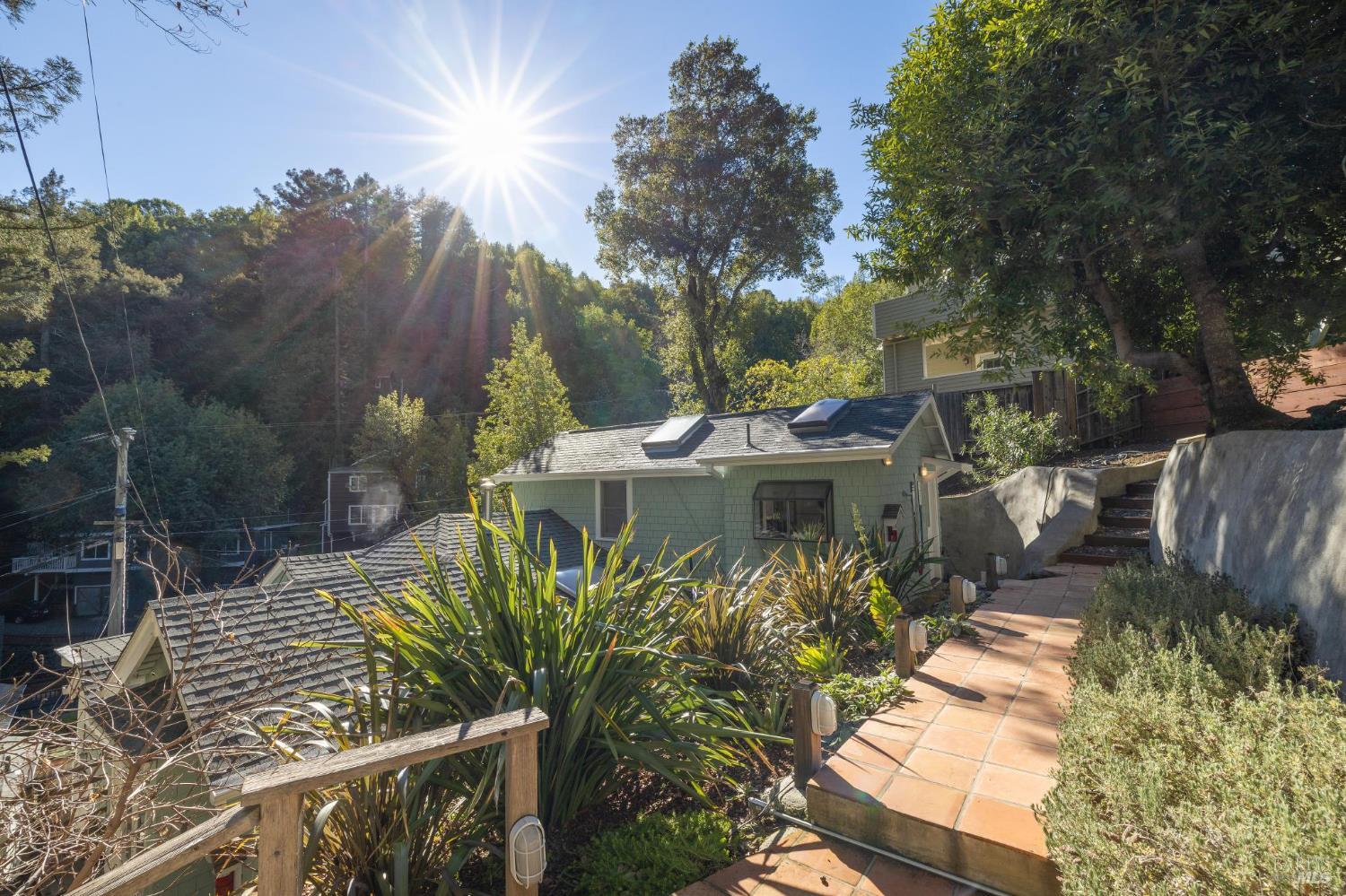 40 Canyon Road San Anselmo, CA 94960 - Photo 34 of 56 Private path leading to unit 3