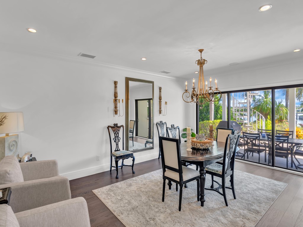 245 Springline Drive Vero Beach, FL 32963 - Photo 12 of 35 a view of a dining room with furniture window and outside view
