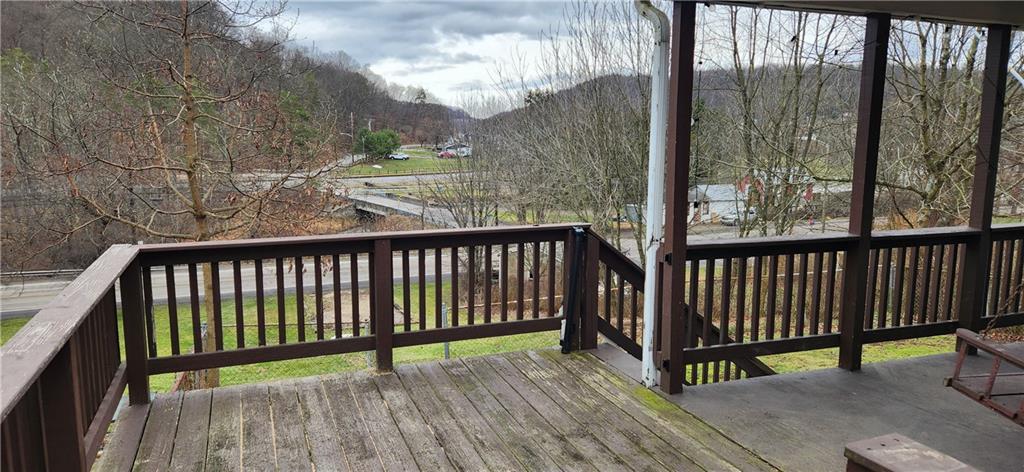 85 Dixon Road Clymer, PA 15728 - Photo 12 of 16 a view of a street view from a balcony