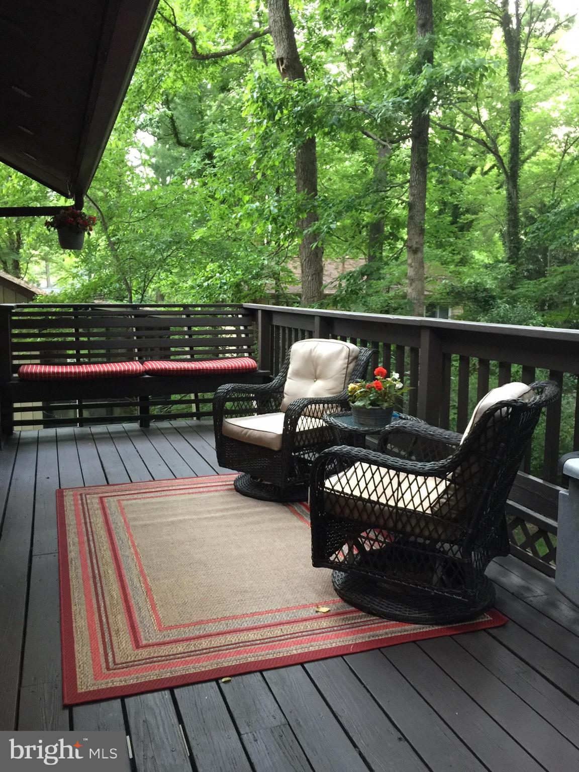 5405 Lightning View Road Columbia, MD 21045 - Photo 16 of 50 Relax in your private, wooded backyard