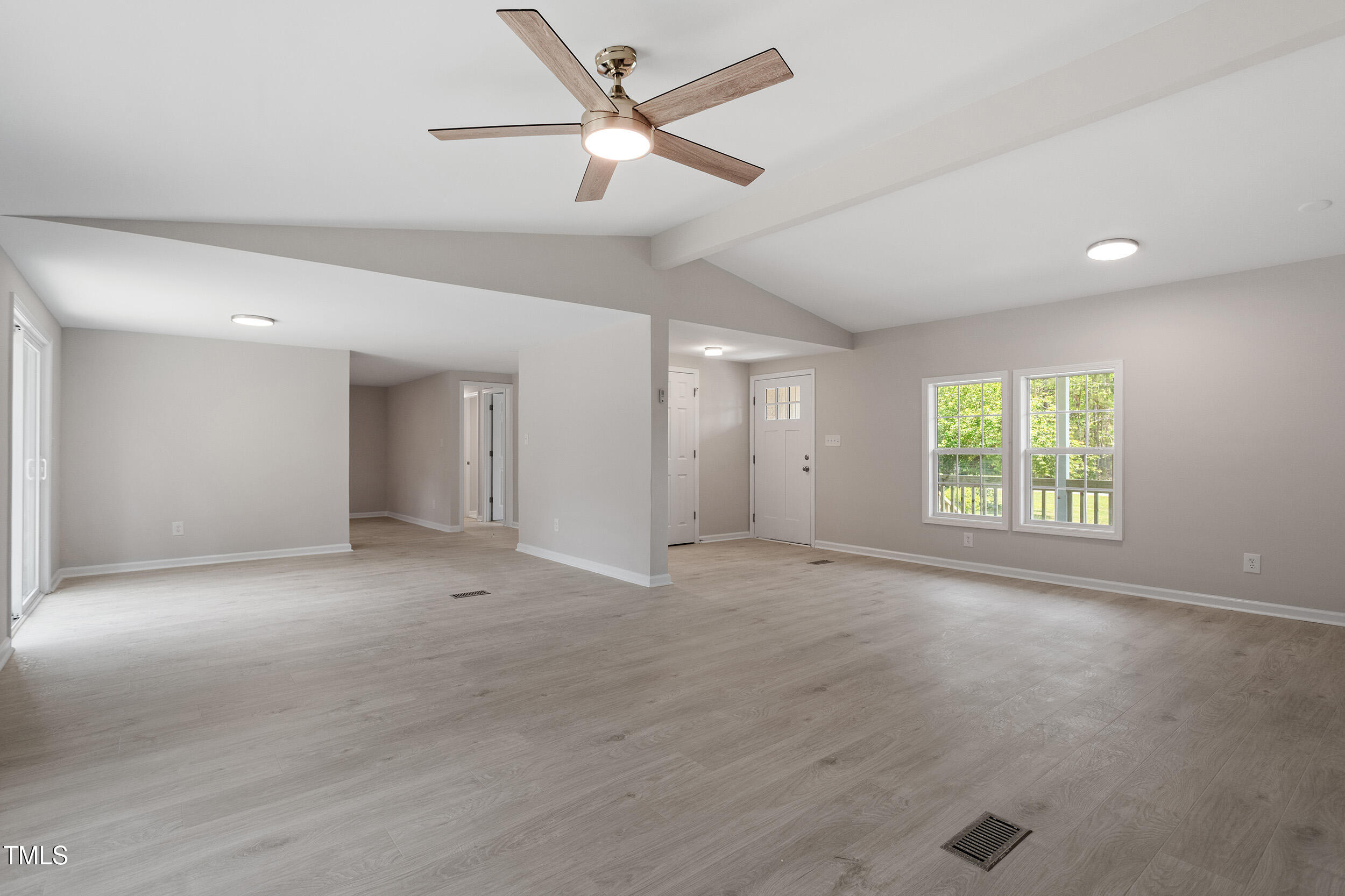 5049 West Hornes Church Road Bailey, NC 27807 - Photo 6 of 27 a view of an empty room with a window
